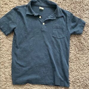 Crewcuts Blue Polo Shirt with Classic Collar and Short Sleeves
